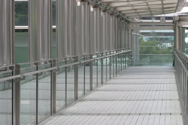 June 2005 Hong Kong Style Foot Bridge — Stock fotografie