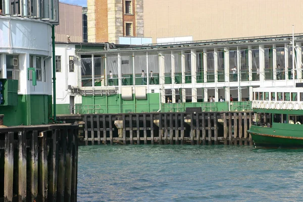 2005 Június Star Ferry Hajó Tsim Sha Tsui Star Kompkikötőn — Stock Fotó