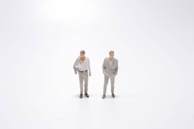 Küçük işletme figürünün küçük grubu.