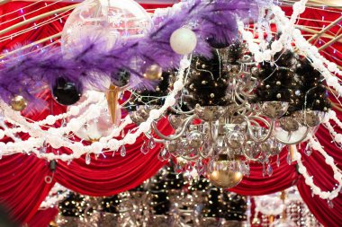 19 Kasım 2005 Tsim Sha Tsui AVM 'de Noel süslemeleri