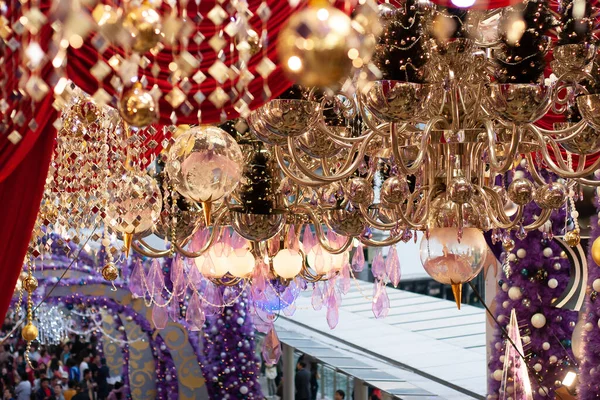 19 Kasım 2005 Tsim Sha Tsui AVM 'de Noel süslemeleri