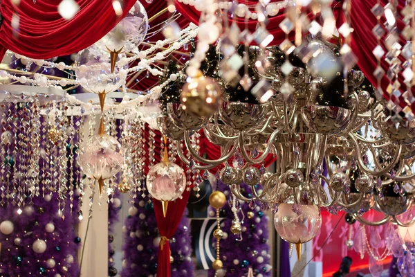 19 Kasım 2005 Tsim Sha Tsui AVM 'de Noel süslemeleri