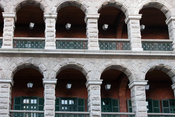 Nov 2005 Facade Old Mental Hospital Stock Photo