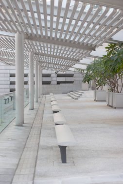 19 Nov 2005 the roof Courtyard at the top of IFC mall