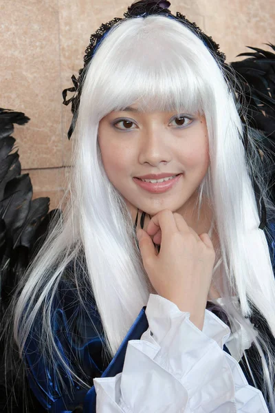 Porträt Eines Schönen Mädchens Cosplay Juli 2007 — Stockfoto