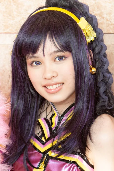 Portrait Une Belle Fille Cosplay Juillet 2007 — Photo