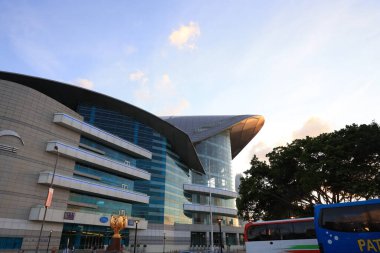 22 Mayıs 2021 Hong Kong Kongre ve sergi merkezine doğru