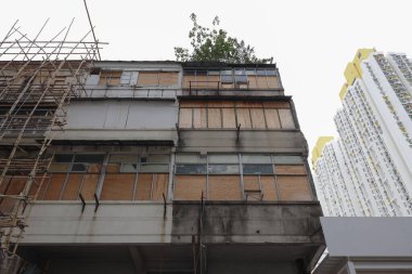 29 Mayıs 2021 Shek Kip Mei Hung Kon 'da bir tong lau.