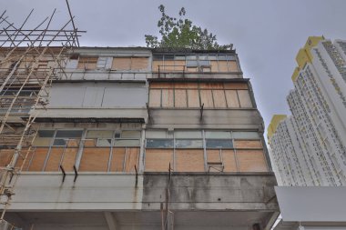 29 Mayıs 2021 Shek Kip Mei Hung Kon 'da bir tong lau.