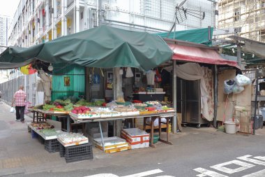 29 Mayıs 2021 Yiu Tung Sokağı sokak manzarası, Shek Kip Mei