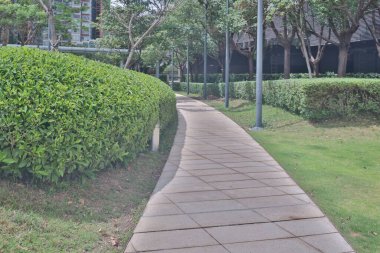 29 Mayıs 2021, modern şehre doğru yaya geçidi.