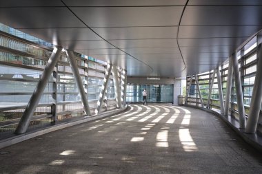 18 Haziran 2021 Central 'daki modern yaya geçidi.