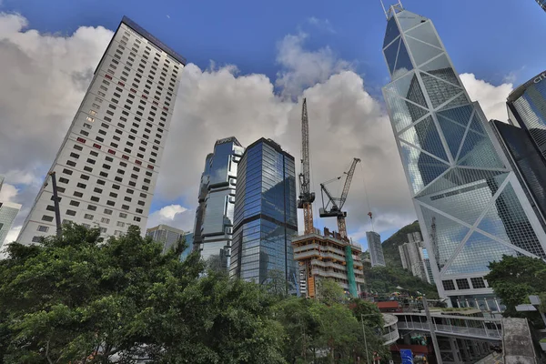 Juni 2021 Aanbouw Bij Admiraliteit Hong Kong — Stockfoto