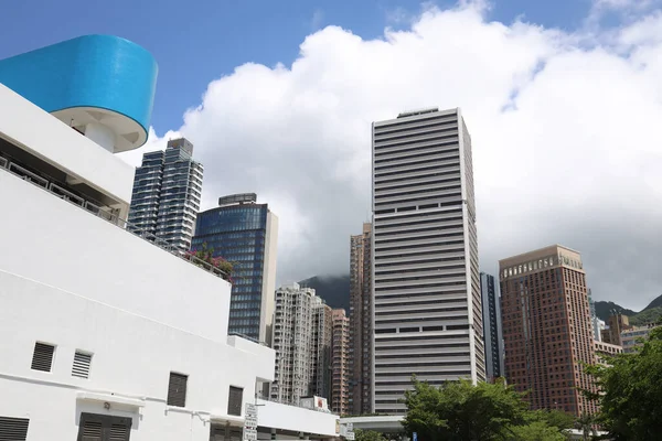 Juni 2021 Een Modern Appartementencomplex District Shek Tong Tsui — Stockfoto