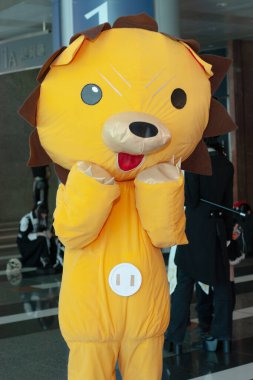 26 Aralık 2005 'te Japon Anime Cosplay Kadını Partide