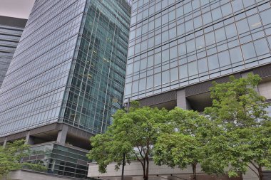 25 Haziran 2021 Ngau Tau Kok, Hong Kong 'daki modern ofis.