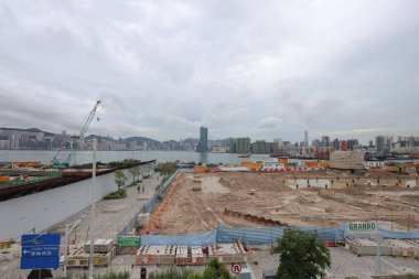 25 Haziran 2021 Kai Tak Geliştirme 'de yapım aşamasında.