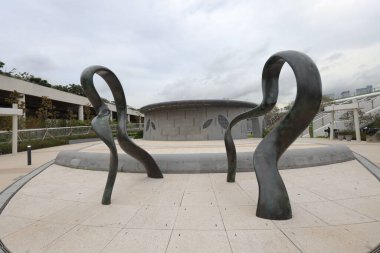 25 Haziran 2021 Kai Tak gökyüzü bahçesinde kurulum sanatı