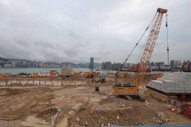 25 Haziran 2021 Kai Tak Geliştirme 'de yapım aşamasında.