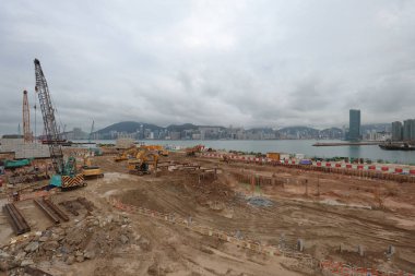 25 Haziran 2021 Kai Tak Geliştirme 'de yapım aşamasında.