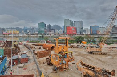 25 Haziran 2021 Kai Tak Geliştirme 'de yapım aşamasında.