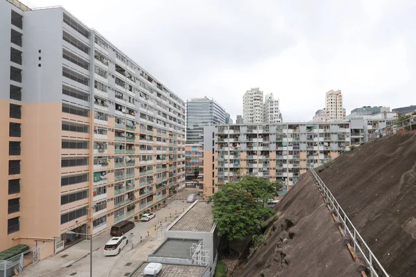 Juni 2021 Kwun Tong Garden Estate Hong Kong — Stockfoto