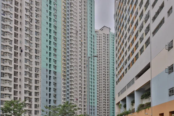 Juni 2021 Allmänt Hus Upper Ngau Tau Kok Estate — Stockfoto