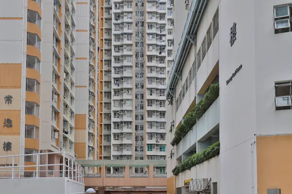 Junho 2021 Casa Pública Upper Ngau Tau Kok Estate — Fotografia de Stock