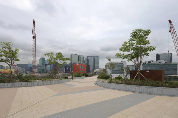 Juni 2021 Seizoensgebonden Wandelpaden Bij Kai Tak Sky Garden — Stockfoto