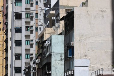 11 Jue 2021, eski ev, Tong Lau Queens Road, batı, Hong Kon