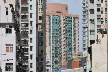 11 Jue 2021, eski ev, Tong Lau Queens Road, batı, Hong Kon