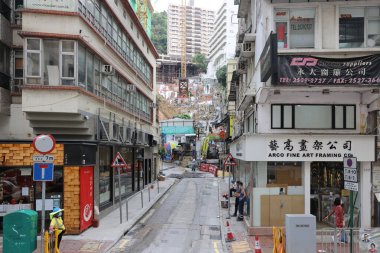 11 Jue 2021 Queen 's Road' un doğusu, hk