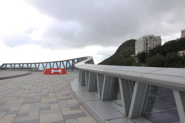 11 Temmuz 2021, Pandora Tepesi Galerisi 'nin çatı bahçesi ve gözcüsü..