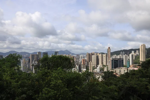 2021年6月11日香港ハッピーバレーの街の風景 — ストック写真