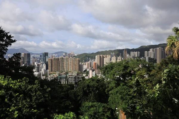 2021年6月11日香港ハッピーバレーの街の風景 — ストック写真