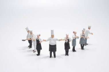 Grubun mini figürü Catering Industry