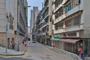 11 March 2021 the Residential area at mid level hong kong