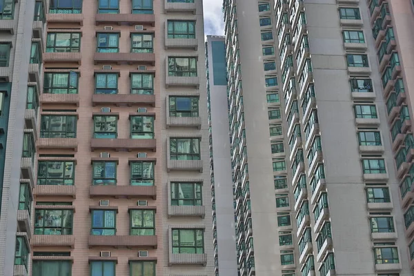 Juli 2021 Flatgebouw Hang Hau Hong Kong — Stockfoto