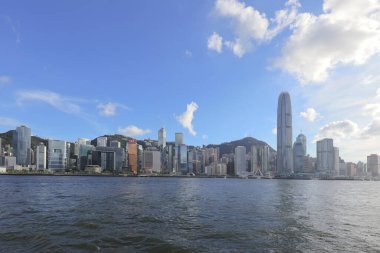 10 July 2021 HK famous landmarks,  Skyscraper Buildings and Business Financial District