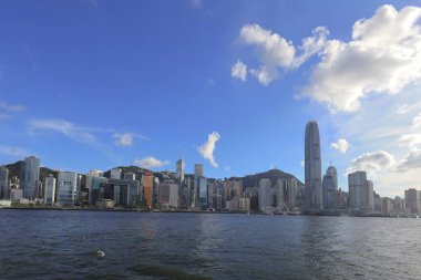 10 July 2021 HK famous landmarks,  Skyscraper Buildings and Business Financial District