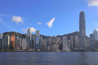 10 July 2021 HK famous landmarks,  Skyscraper Buildings and Business Financial District