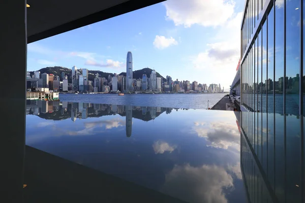 July 2021 Reflection Skyscraper Buildings Business — Φωτογραφία Αρχείου