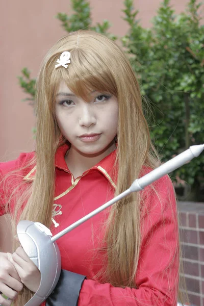 Nov 2005 Porträtt Japan Anime Cosplay Kvinna Fest — Stockfoto