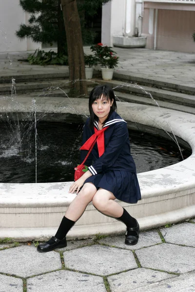 Nov 2005 Porträtt Japan Anime Cosplay Kvinna Fest — Stockfoto