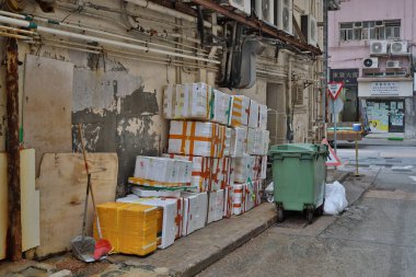 2 Temmuz 2021 İç Şehir Sokağı, kuzey noktası, Hong Kong