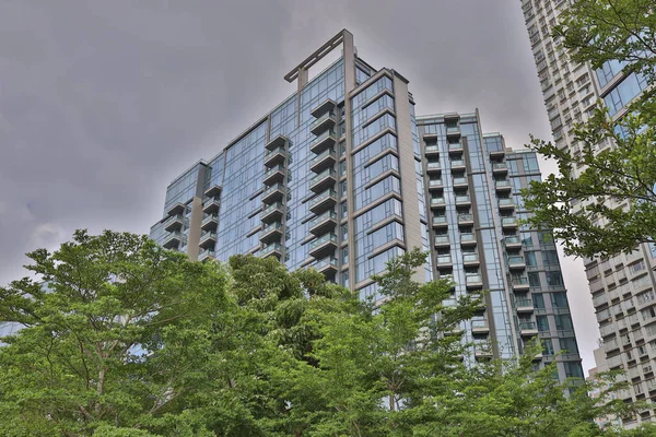 Julho 2021 Novos Blocos Apartamentos Ponto Norte Hong Kong — Fotografia de Stock