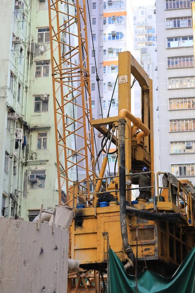 Jan 2021 Staveniště Mong Kok Hong Kong — Stock fotografie