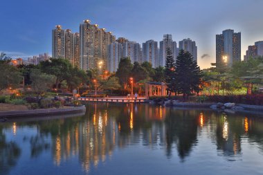  the lake at Hang Hau Man Kuk Lane Park 15 July 2021 