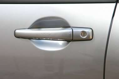 the close up of car front detail at out door 1 July 2005