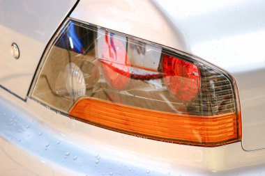 the close up of car front detail at out door 1 July 2005